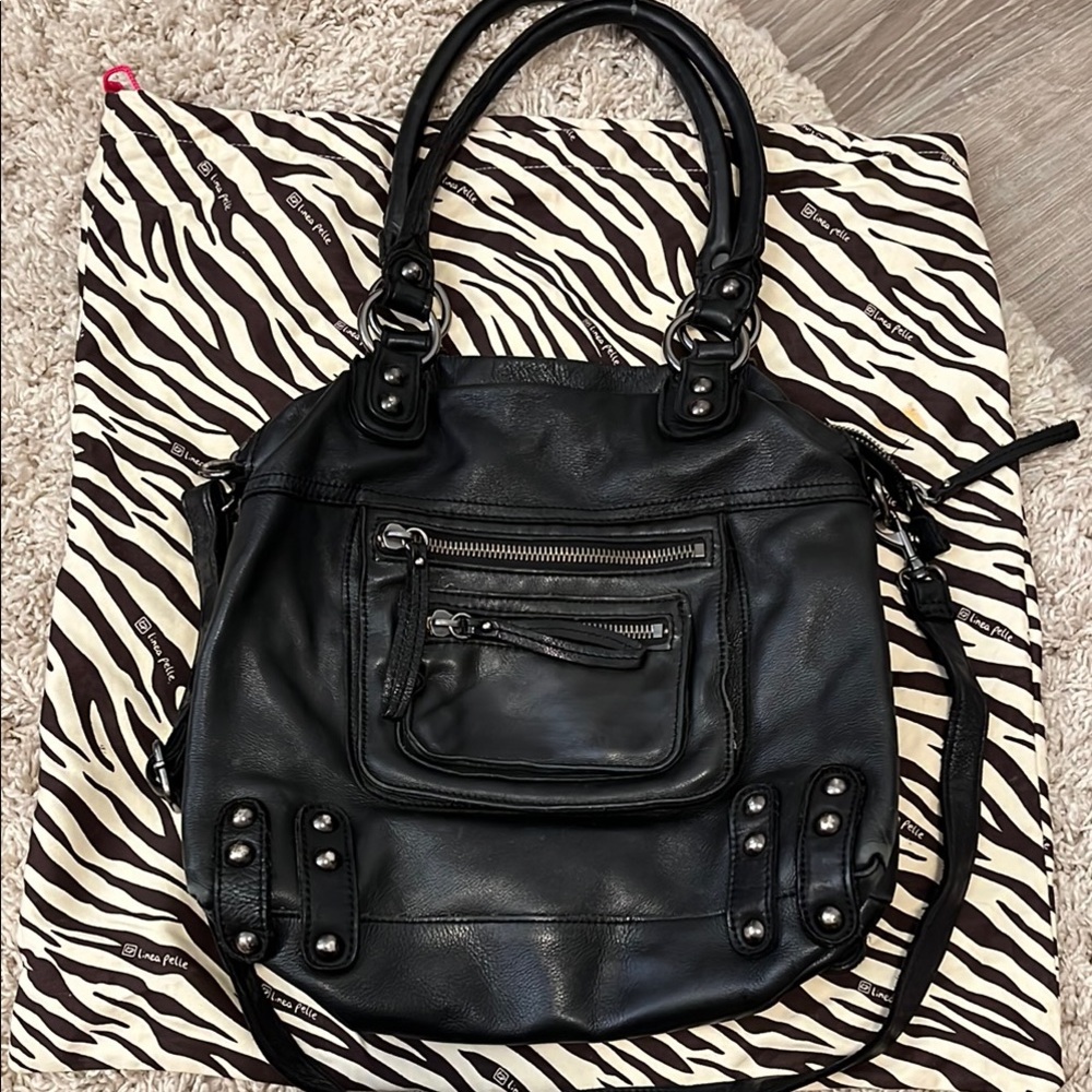 Black Leather Women's Bag